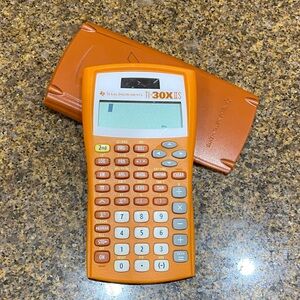 Texas Instruments TI-30X IIS Bright Orange Calculator